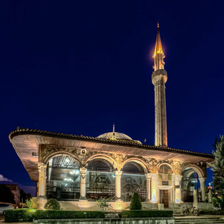 Et’hem Bey Mosque during the Blue Hour