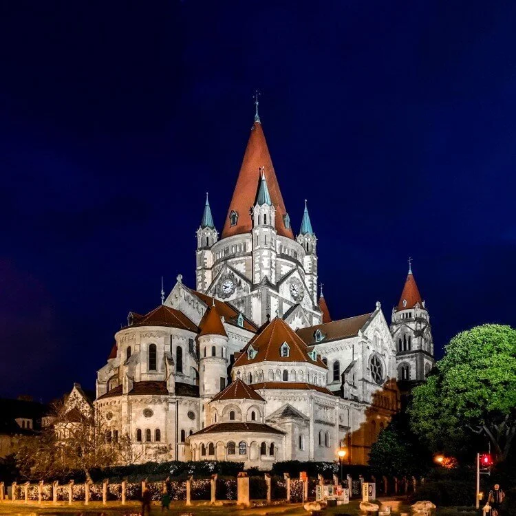 Francis of Assisi Church; Austria. Shot on iPhone Xs.