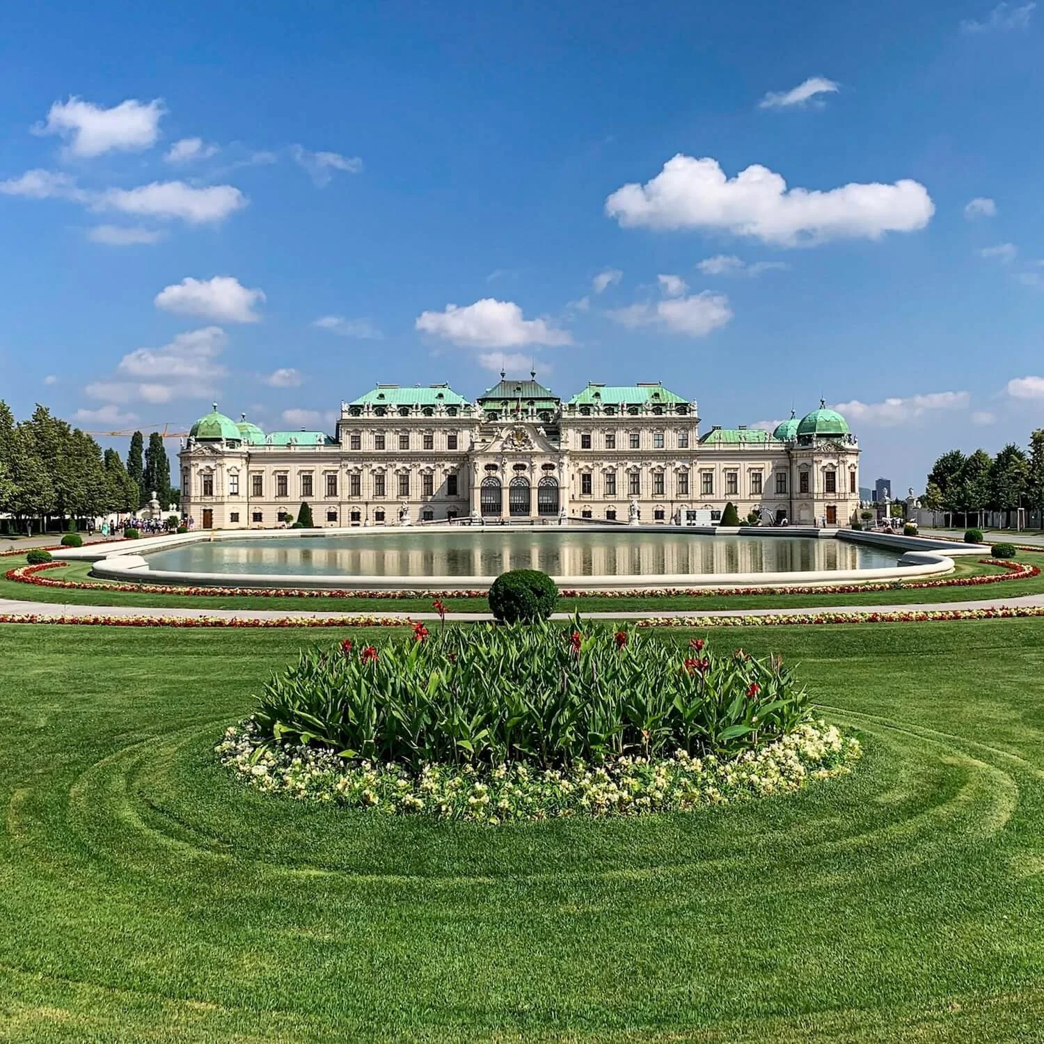Belvedere Palace (Upper Belvedere) in Vienna