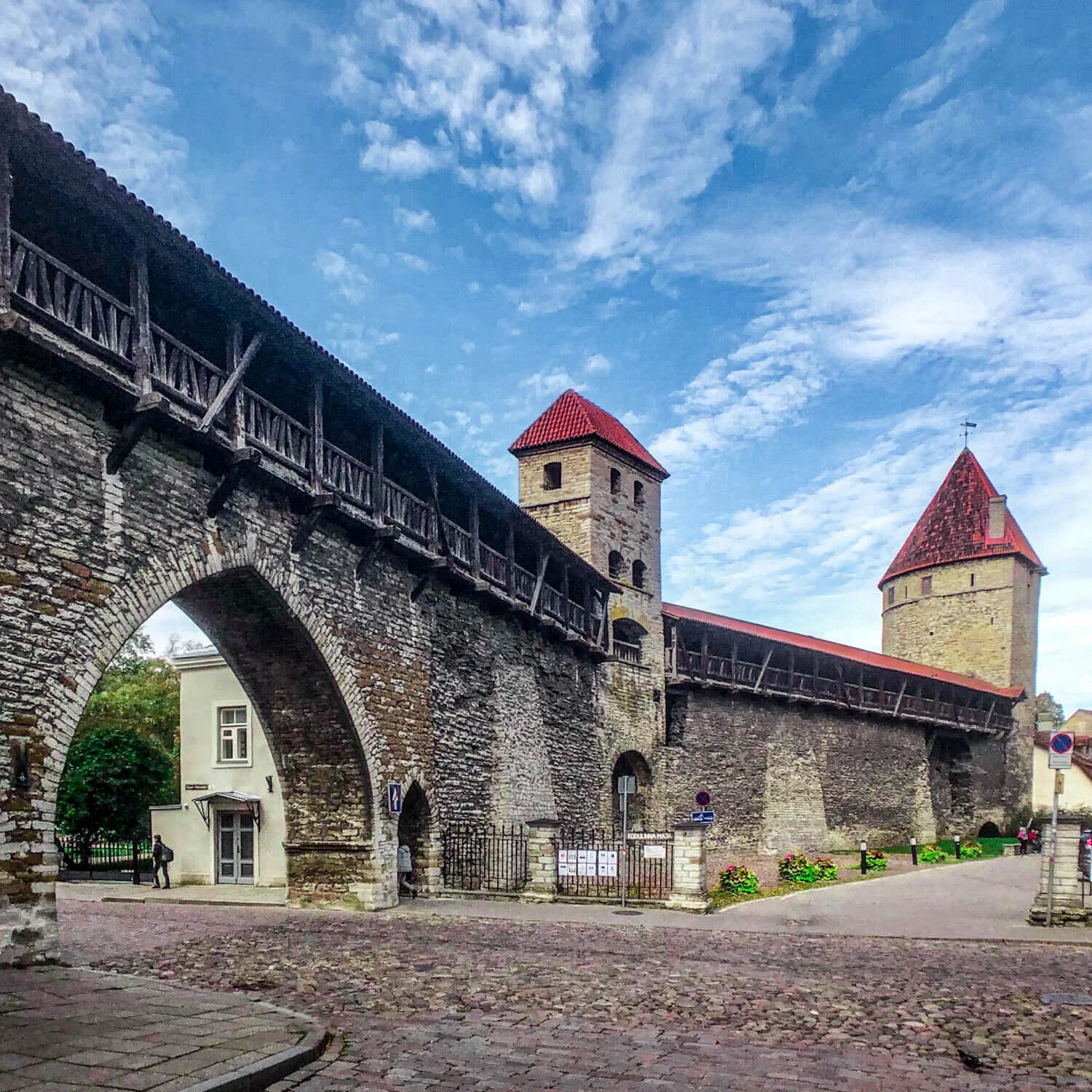Ancient City Walls in Tallinn