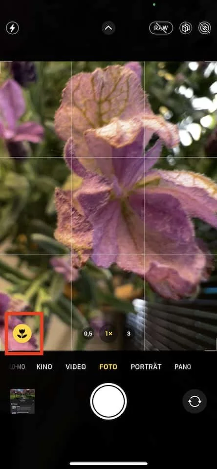 Macro control in iOS15.2