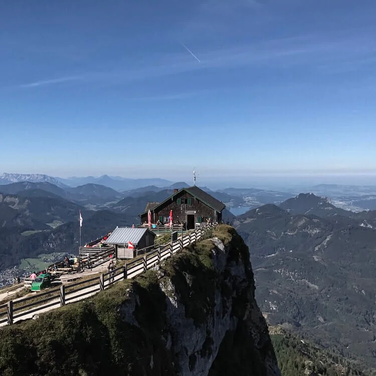 View from Schafberg Mountain. Shot on iPhone 7 Plus