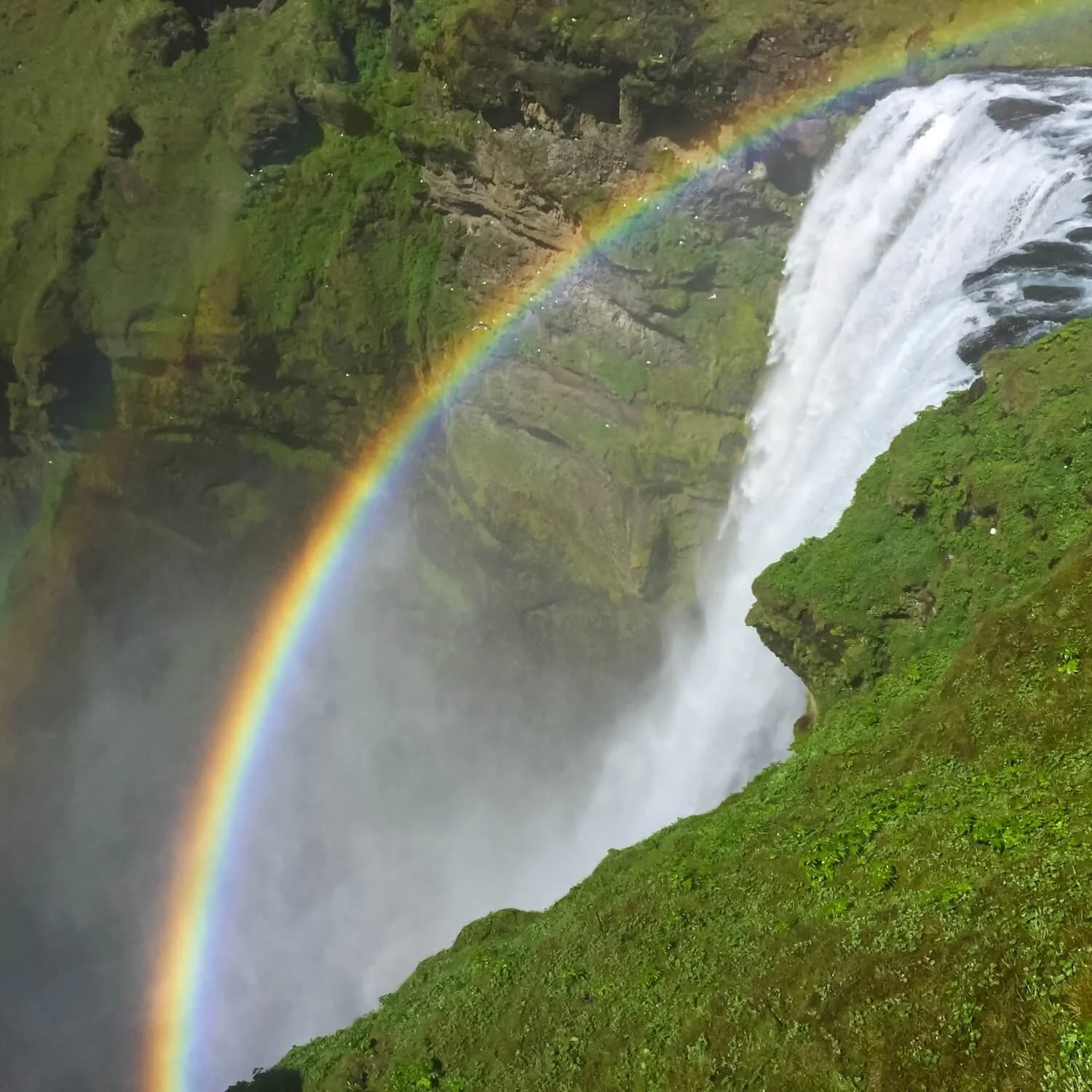 Rainbow Waterfall, Skogafoss