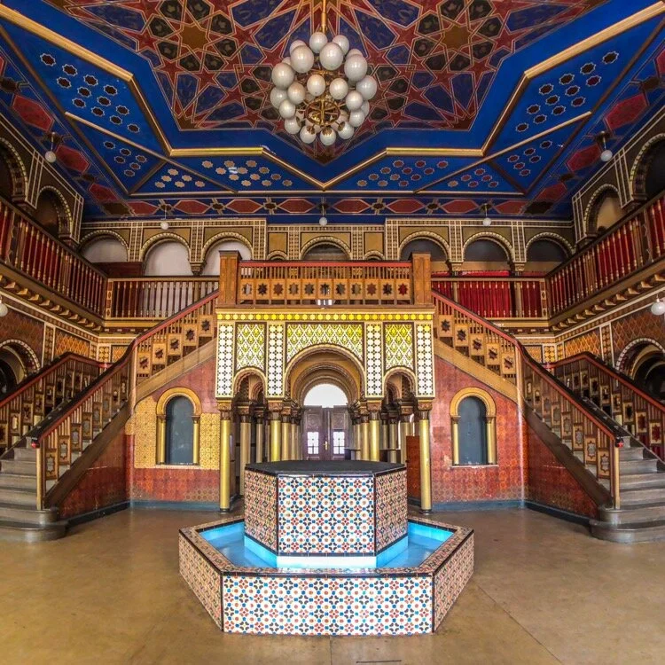 1st class oriental sauna at the Stadtbad Leipzig