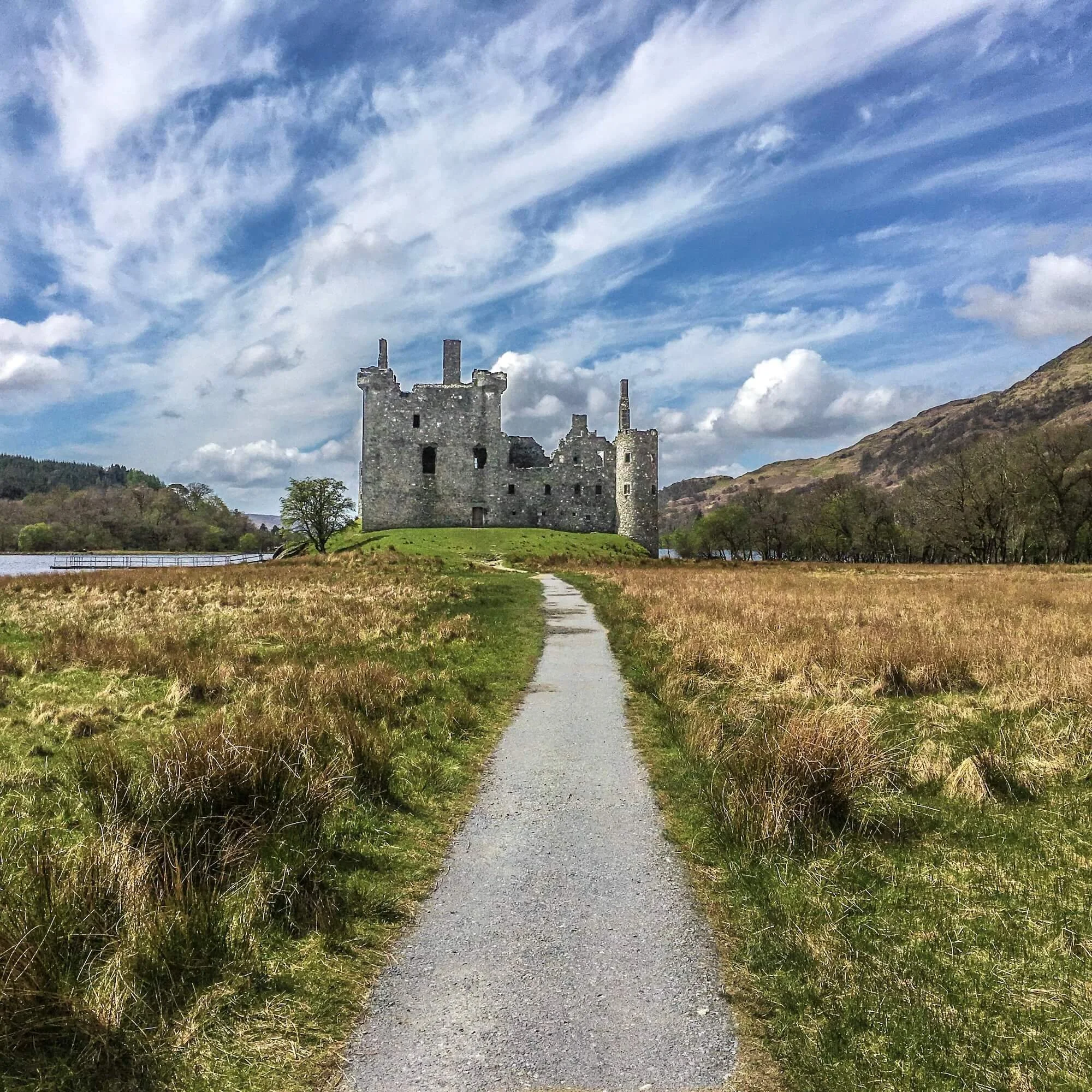 Trail to Kilchurn Castle