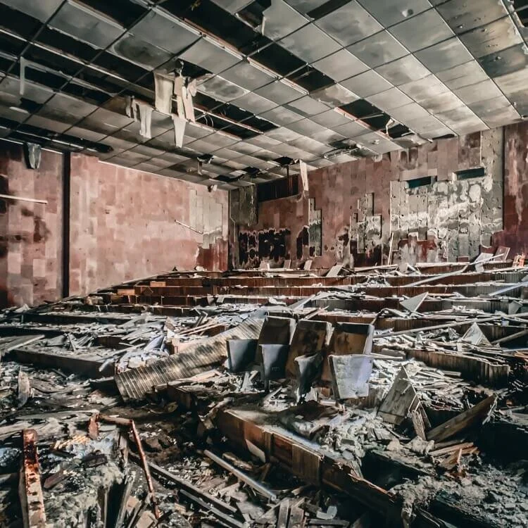 Theatre in the Palace of Culture in Pripyat