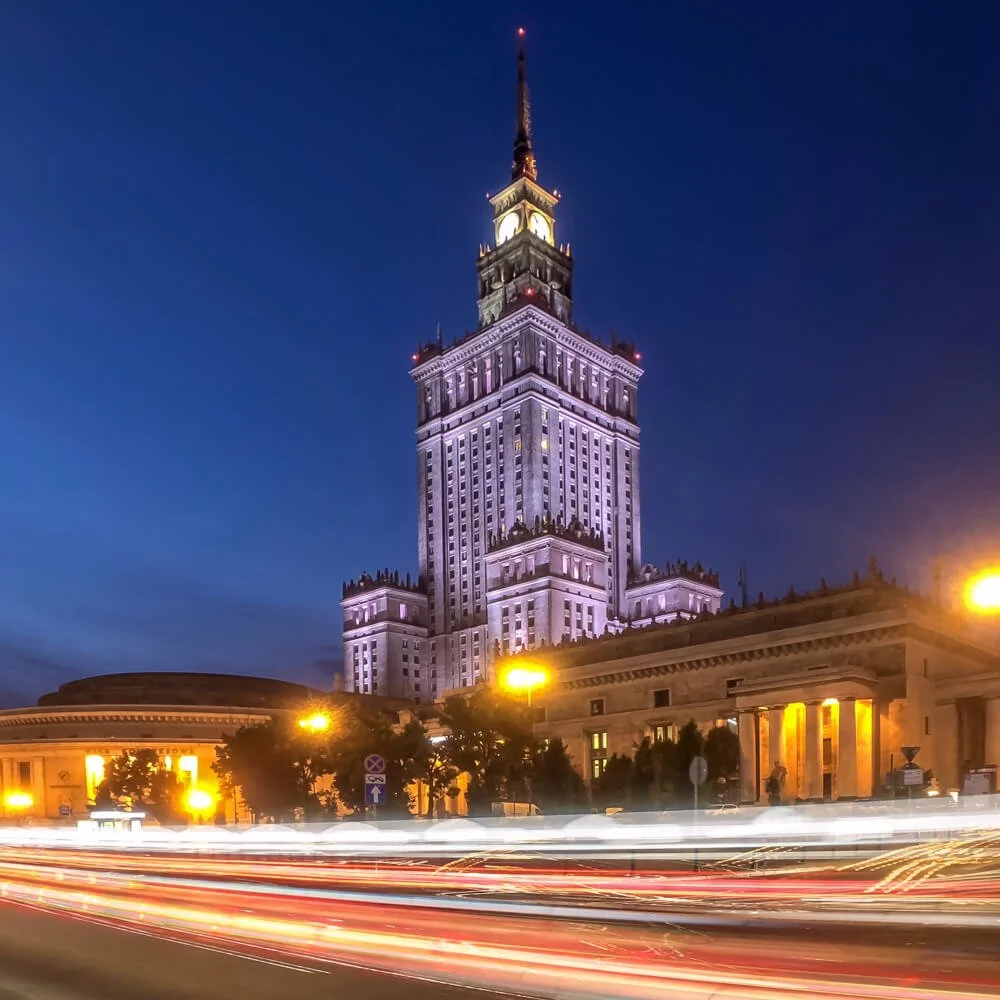 Palace of Culture & Science; Poland. Shot on iPhone X