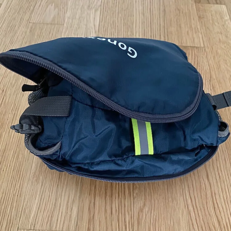 Gonex packable Backpack packs into itself