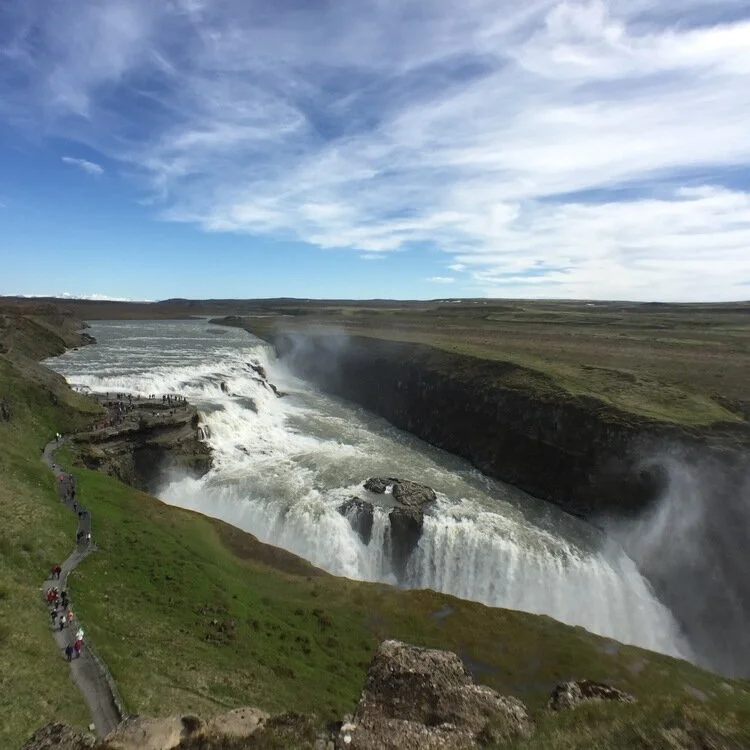 Gulfoss, Iceland, without Moment wide lens