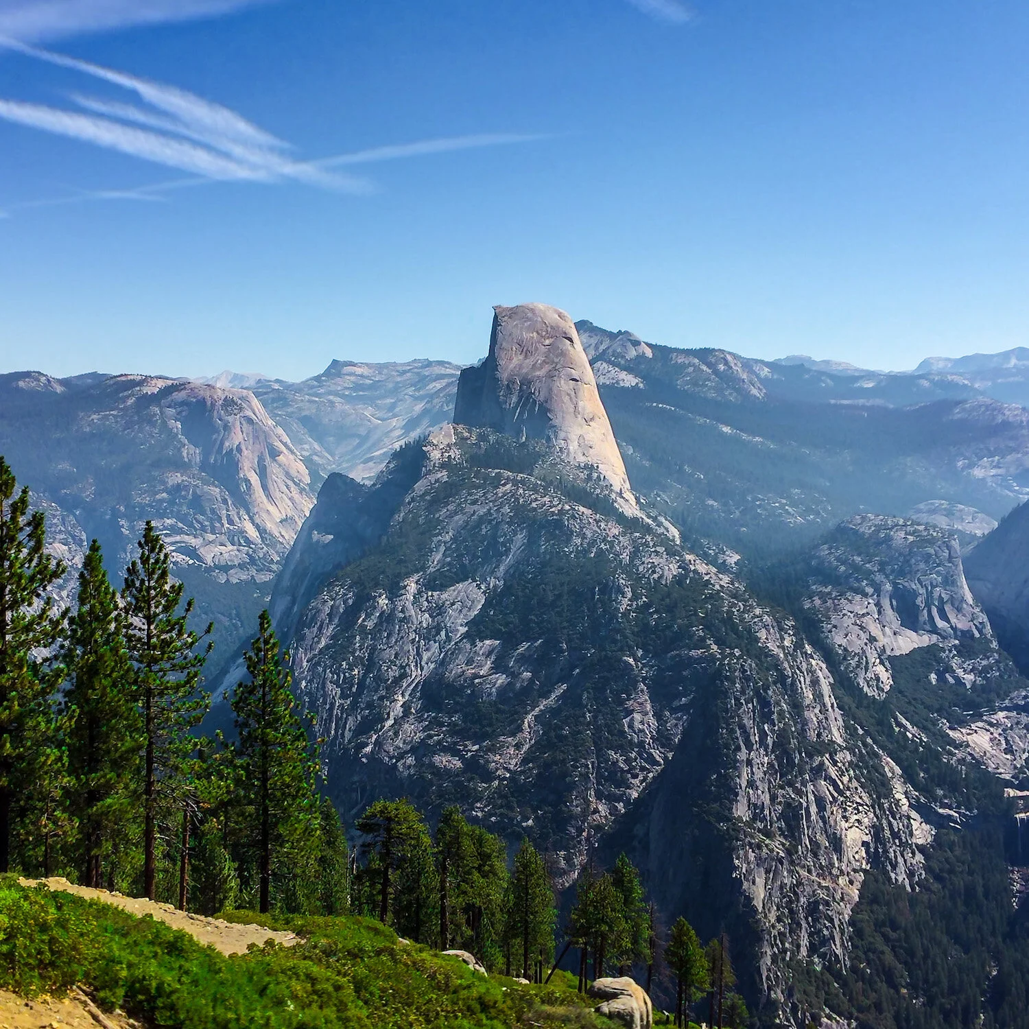Half Dome in Yosemite shot on iPhone 7 Plus using Hydra Camera App