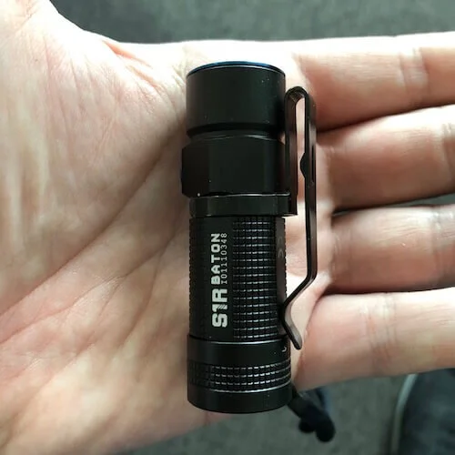 Olight S1R Baton I size