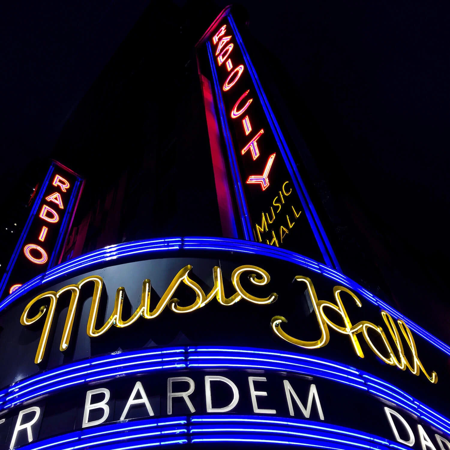 Radio City Music Hall in New York shot on iPhone 7 Plus using ProCamera Night Mode