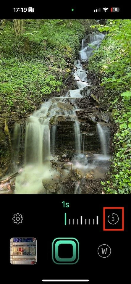 Shutter release delay