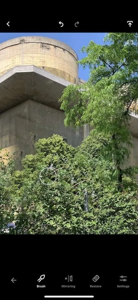 Sign removed