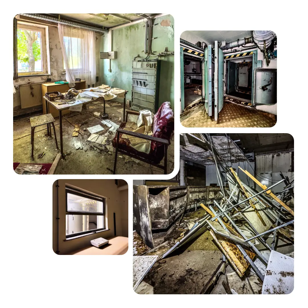 Photos from my visit to the abandoned Freudenberg Bunker