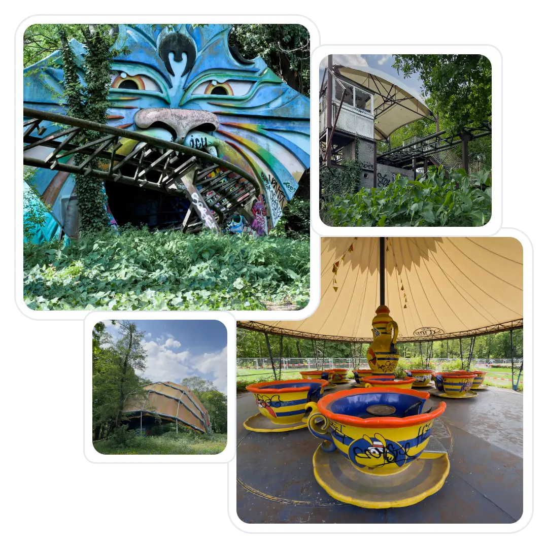 Photos from my visit to the abandoned Spreepark