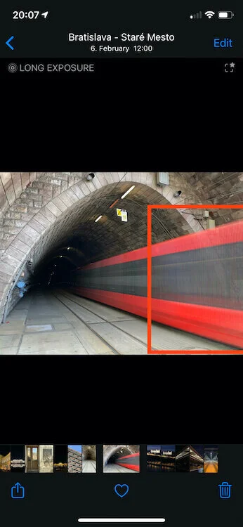 Long Exposure taken using a Live Photo