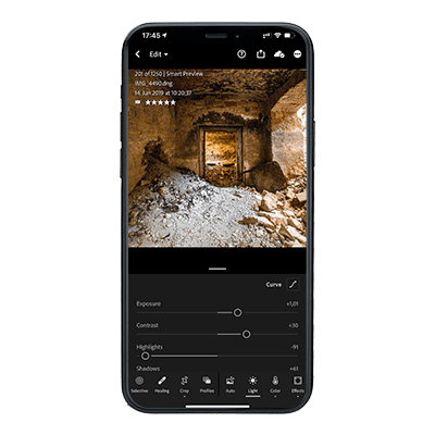 My RAW Workflow in Lightroom Mobile