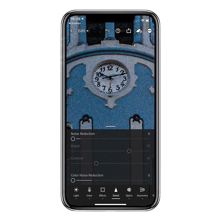 Tutorial: How to use Noise Reduction in Lightroom Mobile